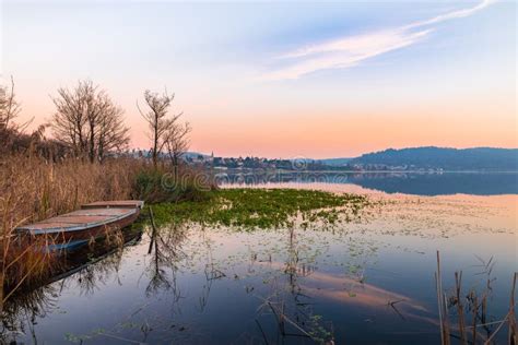 Lake Comabbio .